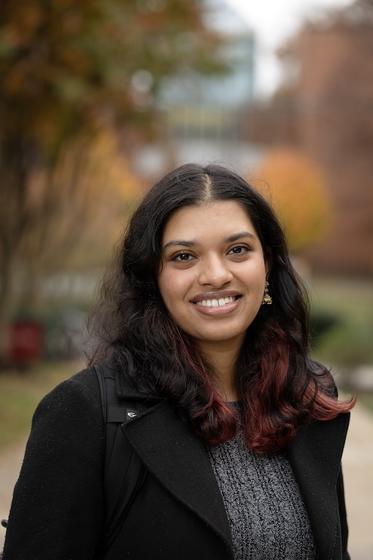 Daksha Magesh. Photo by Evan Cantwell/Office of University Branding.
